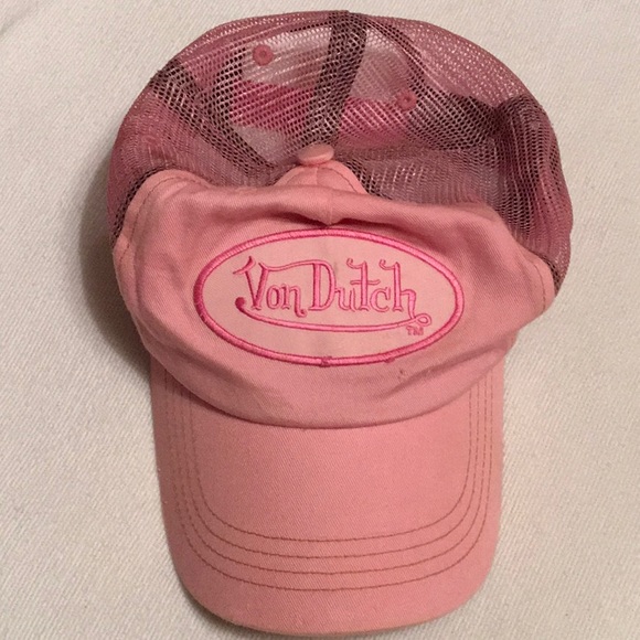 Von Dutch Accessories - Von Dutch Pink on Pink SnapBack Hat OSFA